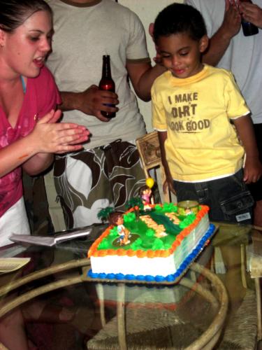 Quincy's cake!